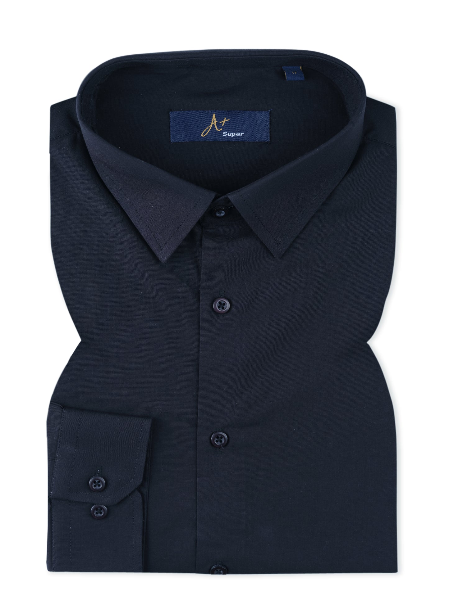 Green Black Textured Formal Shirt Smart Fit