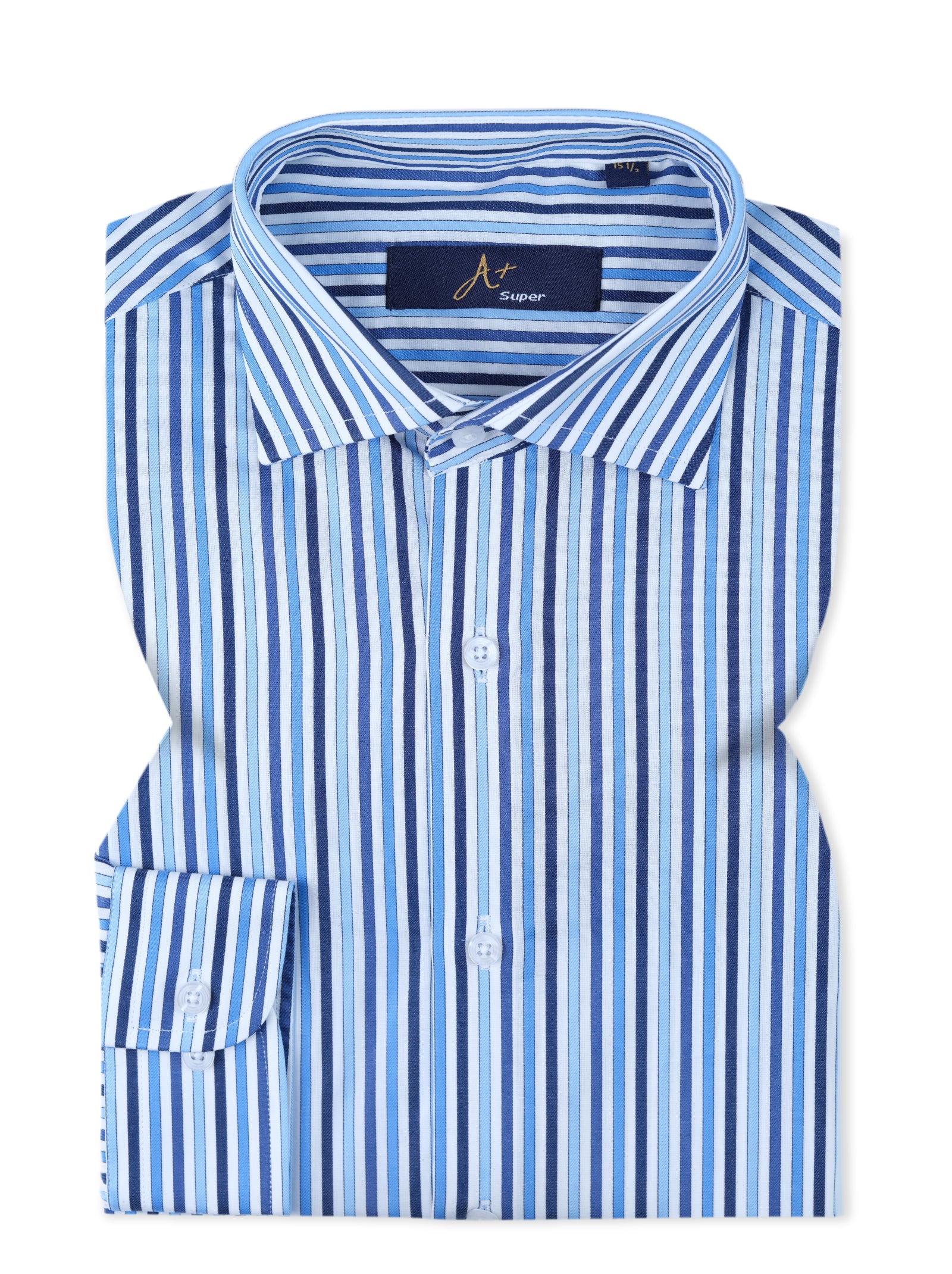 Blue Black Navy Pinstripes Formal Shirt Smart Fit Aruba Fashion Wear Blue Black Navy Pinstripes Formal Shirt Smart Fit Aruba Fashion Wear