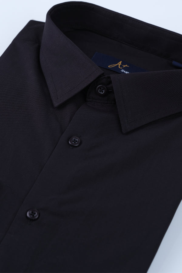 Royal Black Formal Shirt Smart Fit