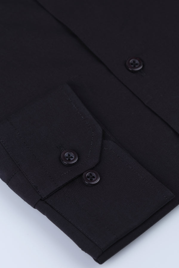 Royal Black Formal Shirt Smart Fit