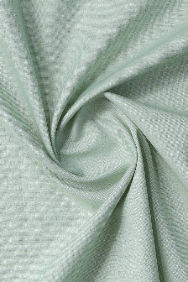 Men's Mint Green Shirt - Smart Fit Button Down Shirt for Office & Casual Wear