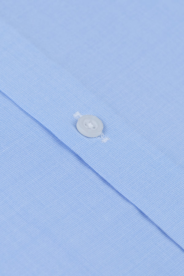 Powder Blue Formal Shirt Smart Fit
