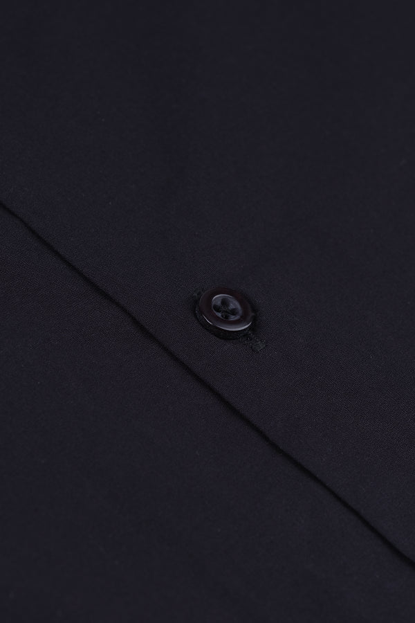 Royal Black Formal Shirt Smart Fit