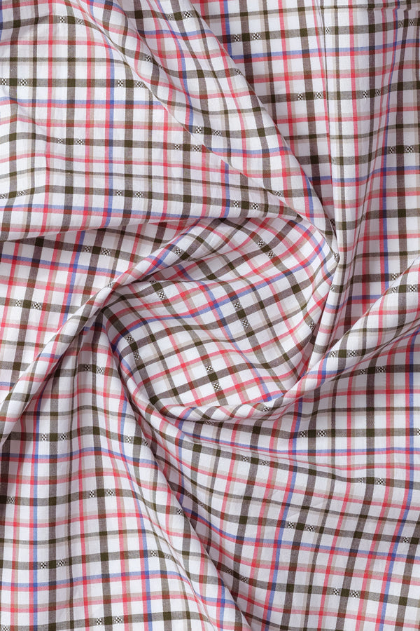 Multi-Color Checkered Shirt -Smart fit