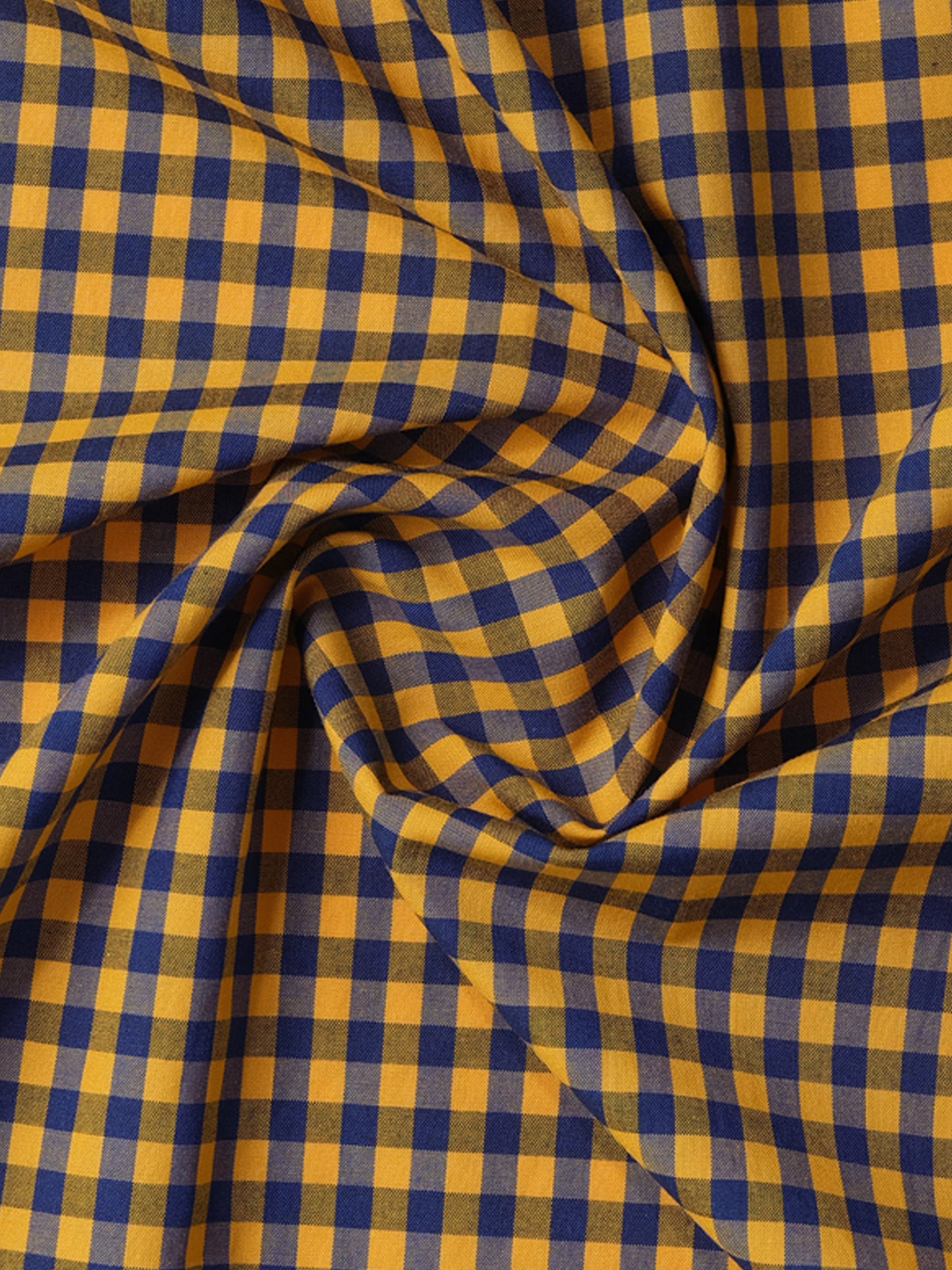 BROWN BLUE GINGHAM SHIRT FOR MEN 4