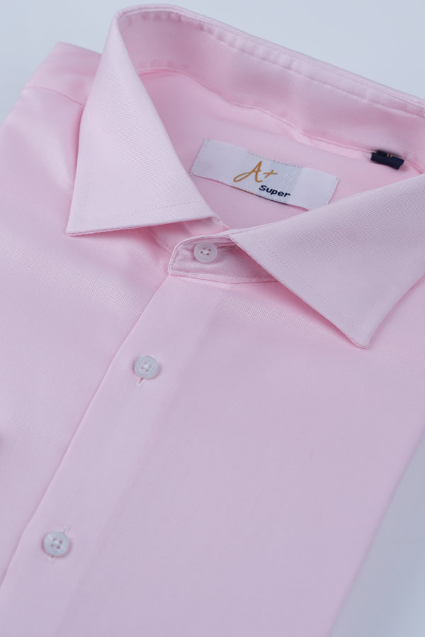 Baby Pink Dress Shirt Regular Fit