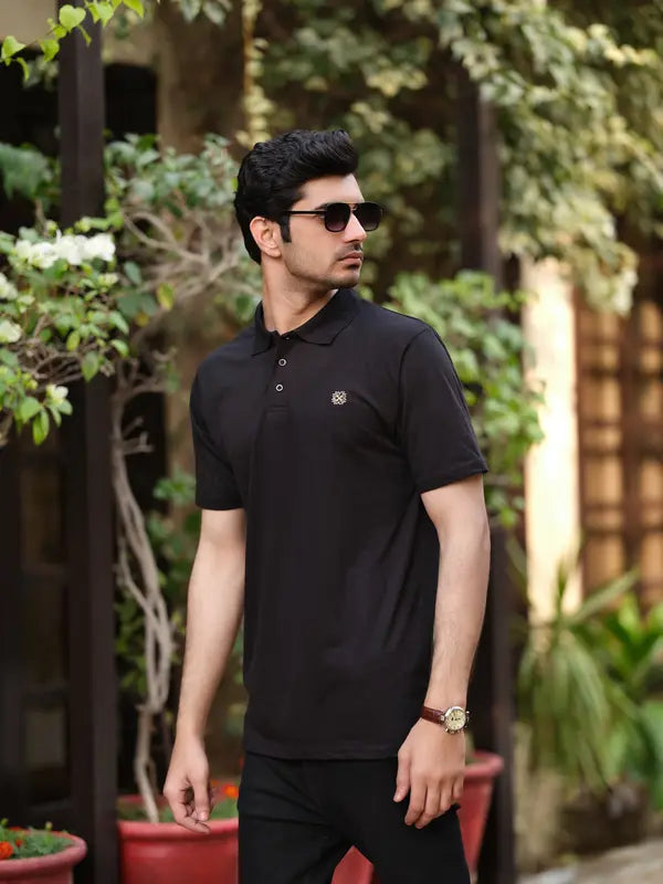 Black Polo PC Shirt - Aruba Basics