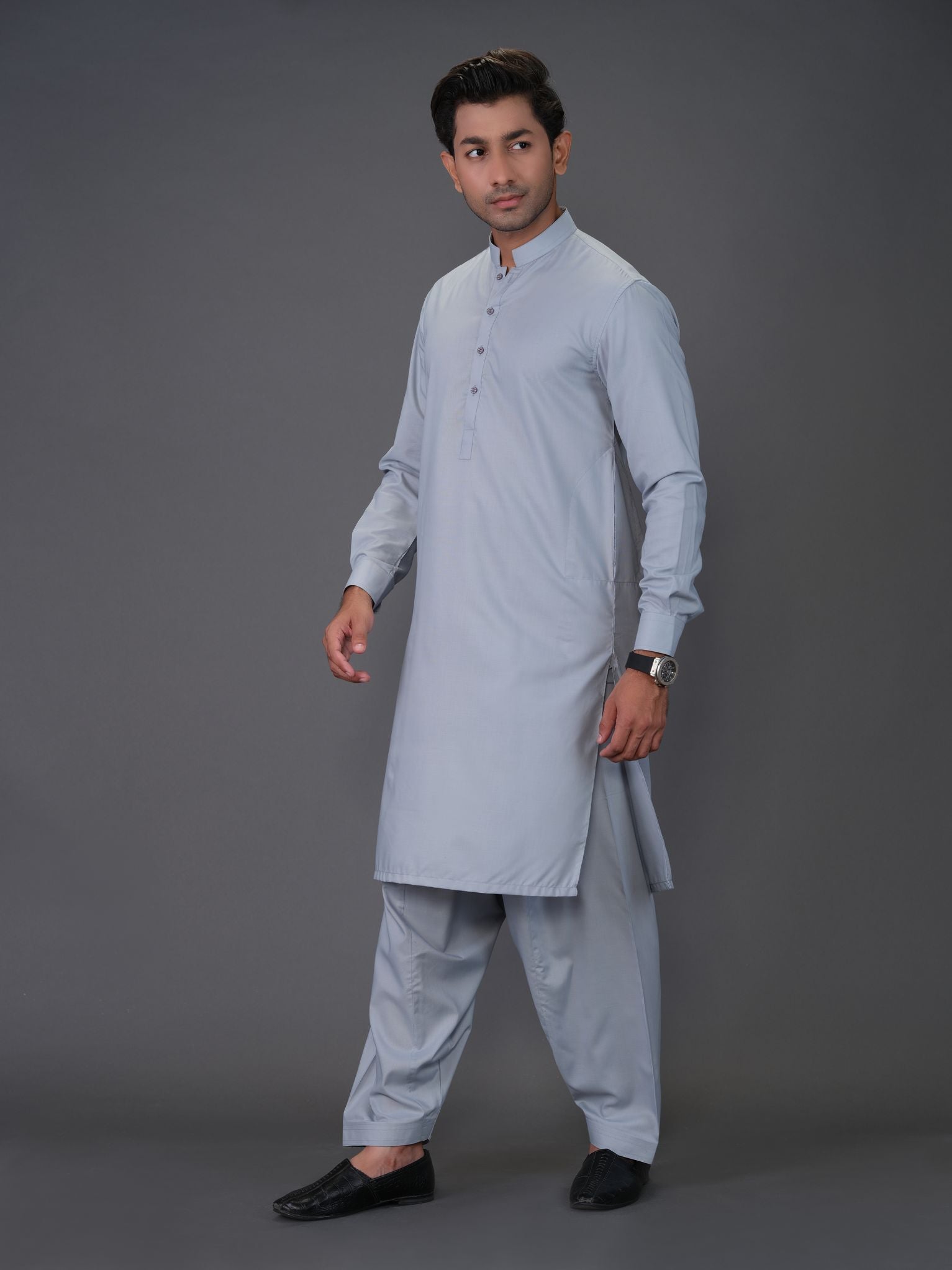 Sky blue shalwar kameez design best sale for man