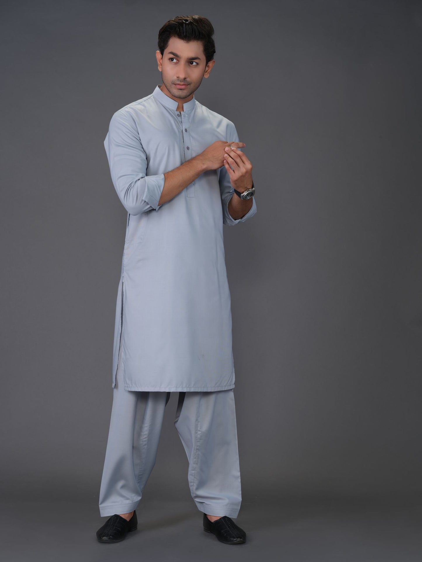 Light Blue Color Shalwar Kameez | Shalwaar Kameez for Men