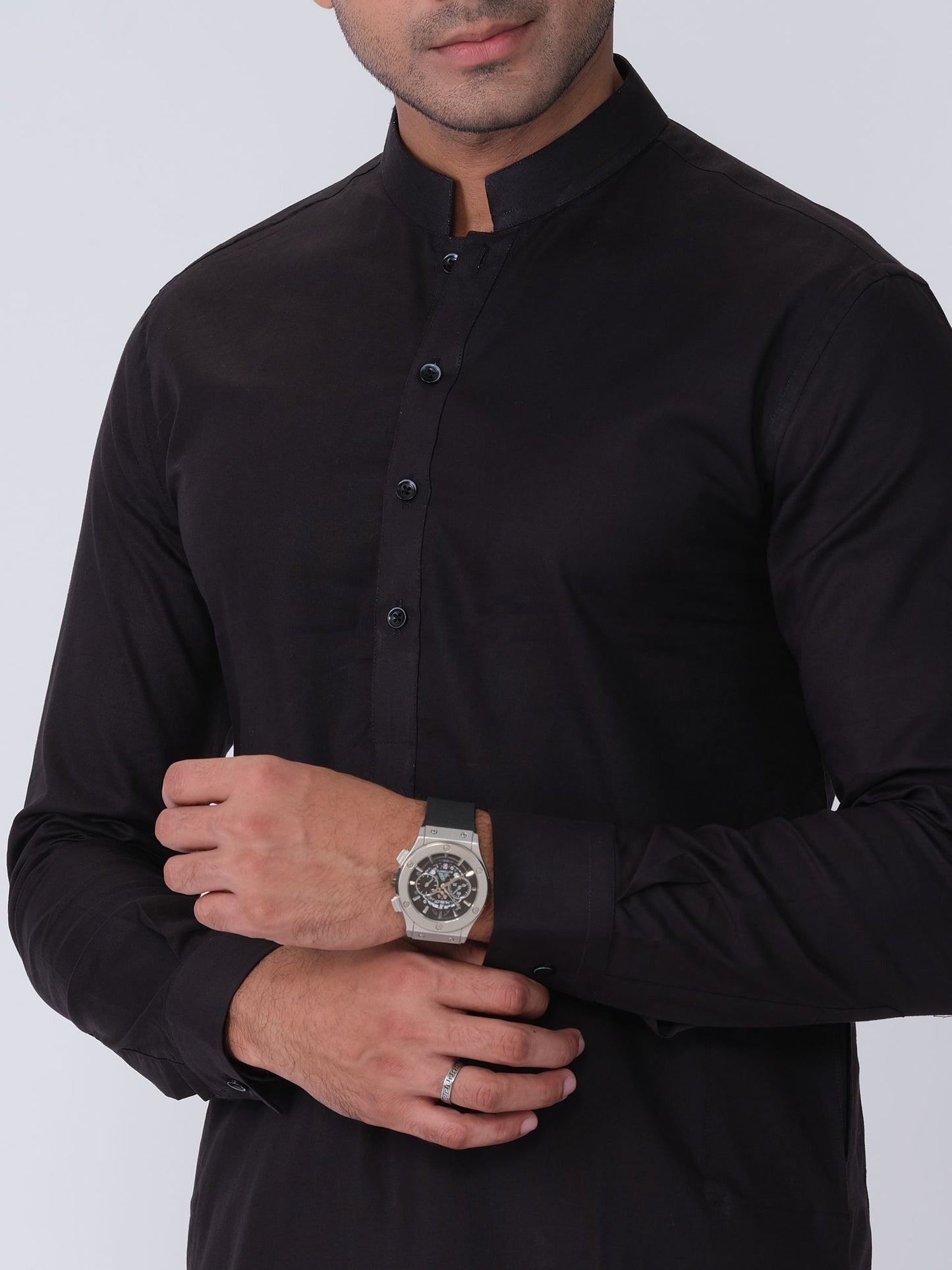 Night Black Color Shalwar Kameez | Shalwaar Kameez for Men