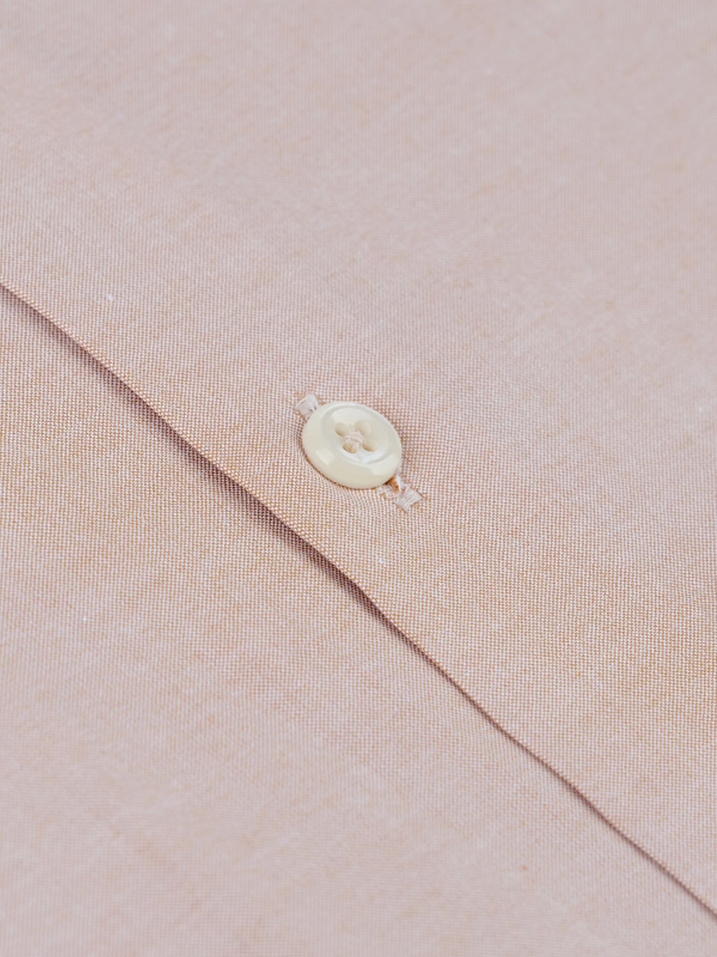 Light Brown Plain Formal Shirt