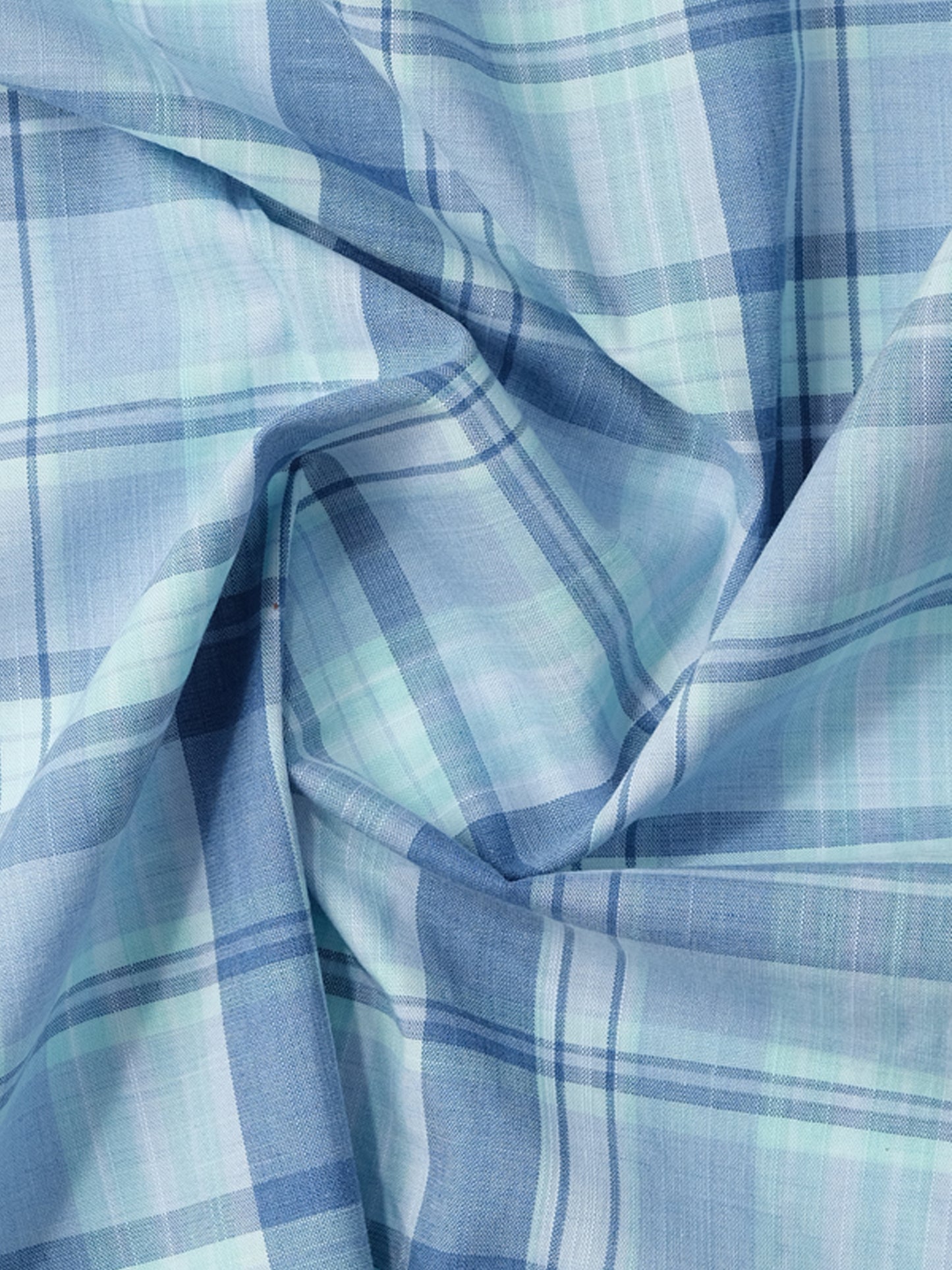 Blue Checkered Casual Shirt