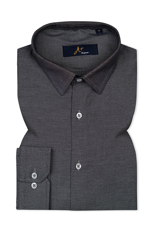 formal dress shirts in pakistan Z Men's Plain Chambray Formal Dress Shirt Dark Green Price in Pakistan