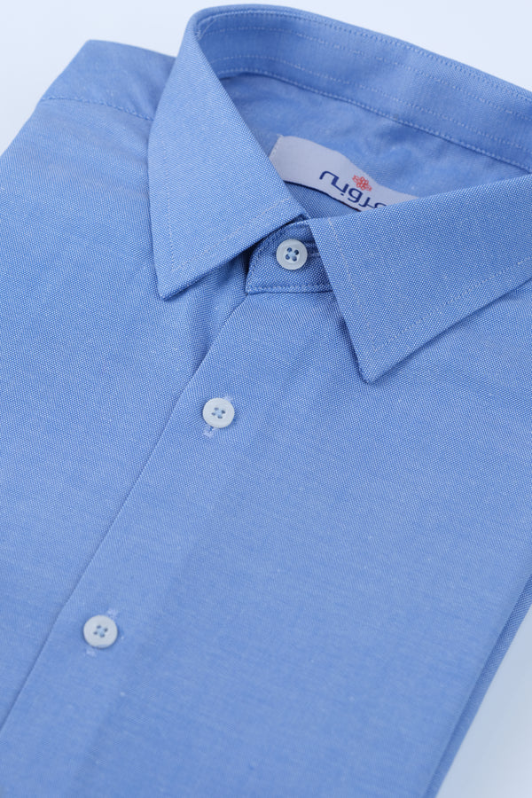 Sky Blue Formal Shirt  Smart Fit