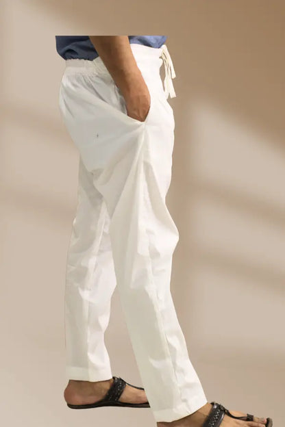 Men's White Pajama