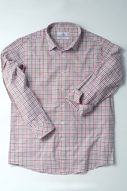 Multi-Color Checkered Shirt -Smart fit