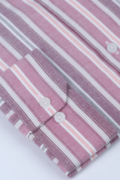 Thomas Pink Multi Stripes Formal Shirt Smart Fit