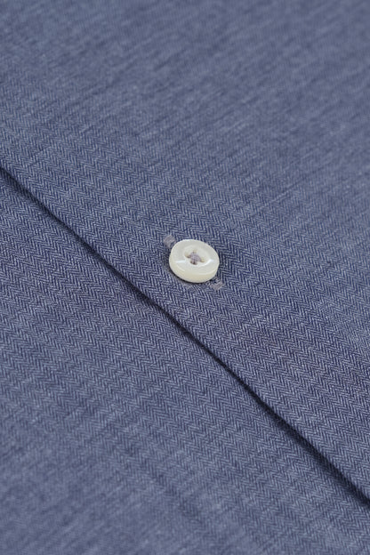 Grey Plain Signature Dress Shirt  Smart Fit