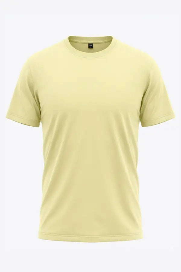 Yellow Round Neck T-Shirt