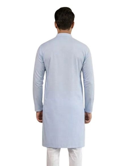 Light Blue Kurta for Men's