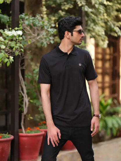 Black Polo PC Shirt - Aruba Basics