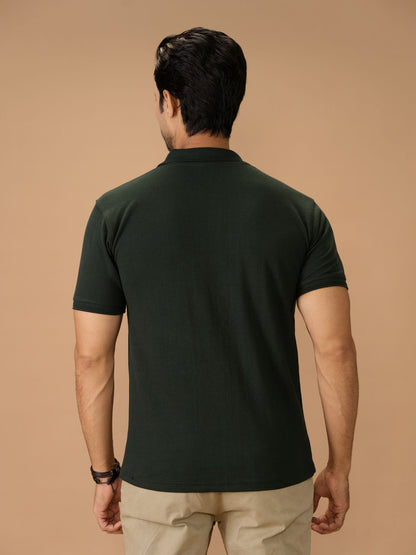 Green Polo Shirt - Aruba Basics