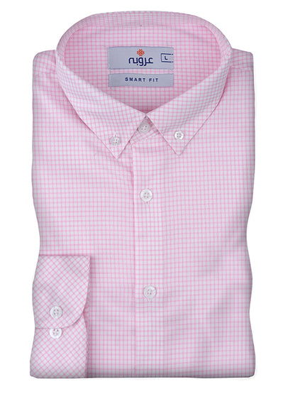 PINK-AND-WHITE-GINGHAM-SHIRT-FOR-MEN-1
