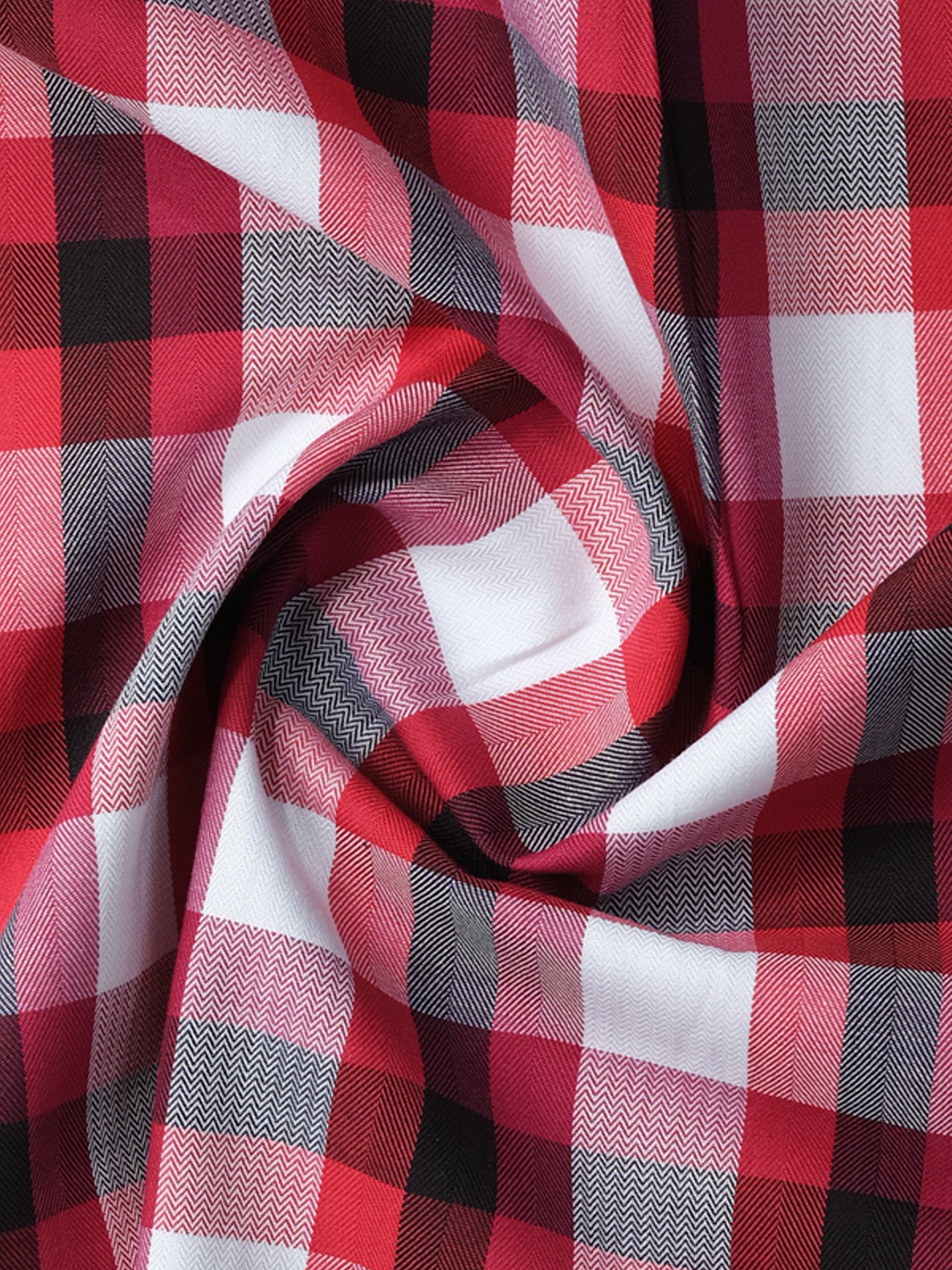 RED AND WHITE CHECK SHIRT FOR MEN 4